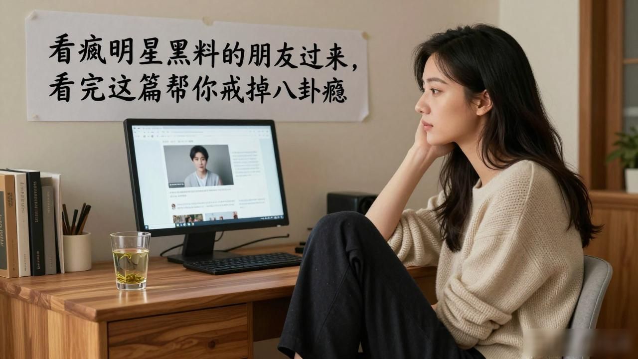 看腻明星黑料的朋友过来，看完这篇帮你戒掉八卦瘾