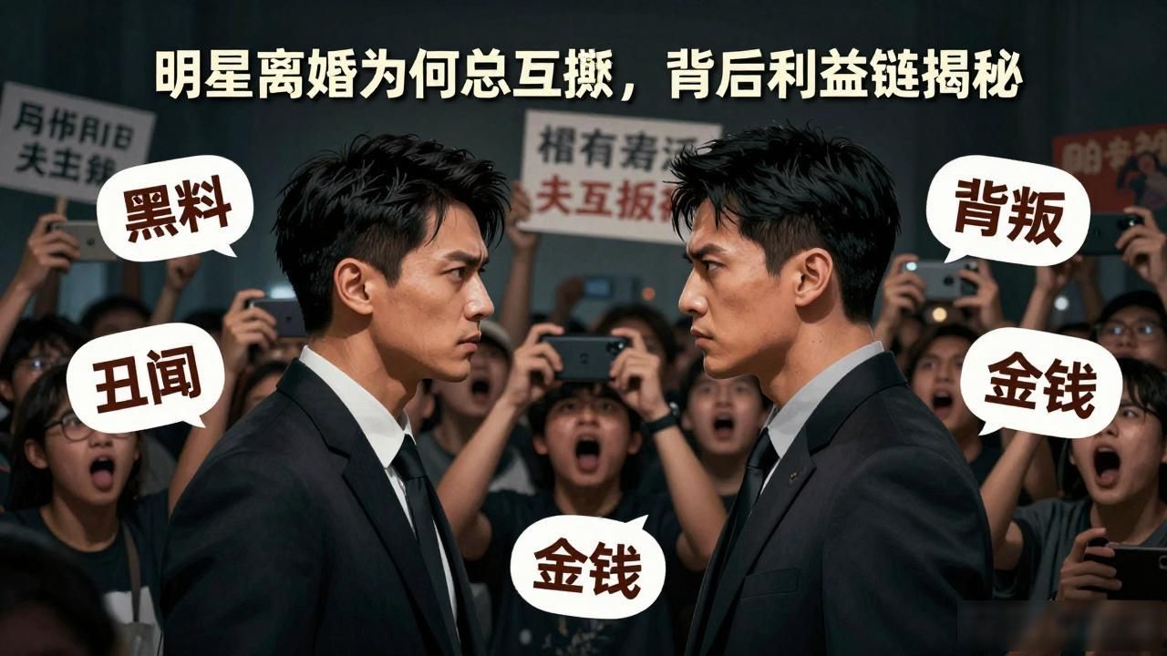 明星离婚背后故事_明星离婚案例分析_又一对明星离婚互爆黑料,