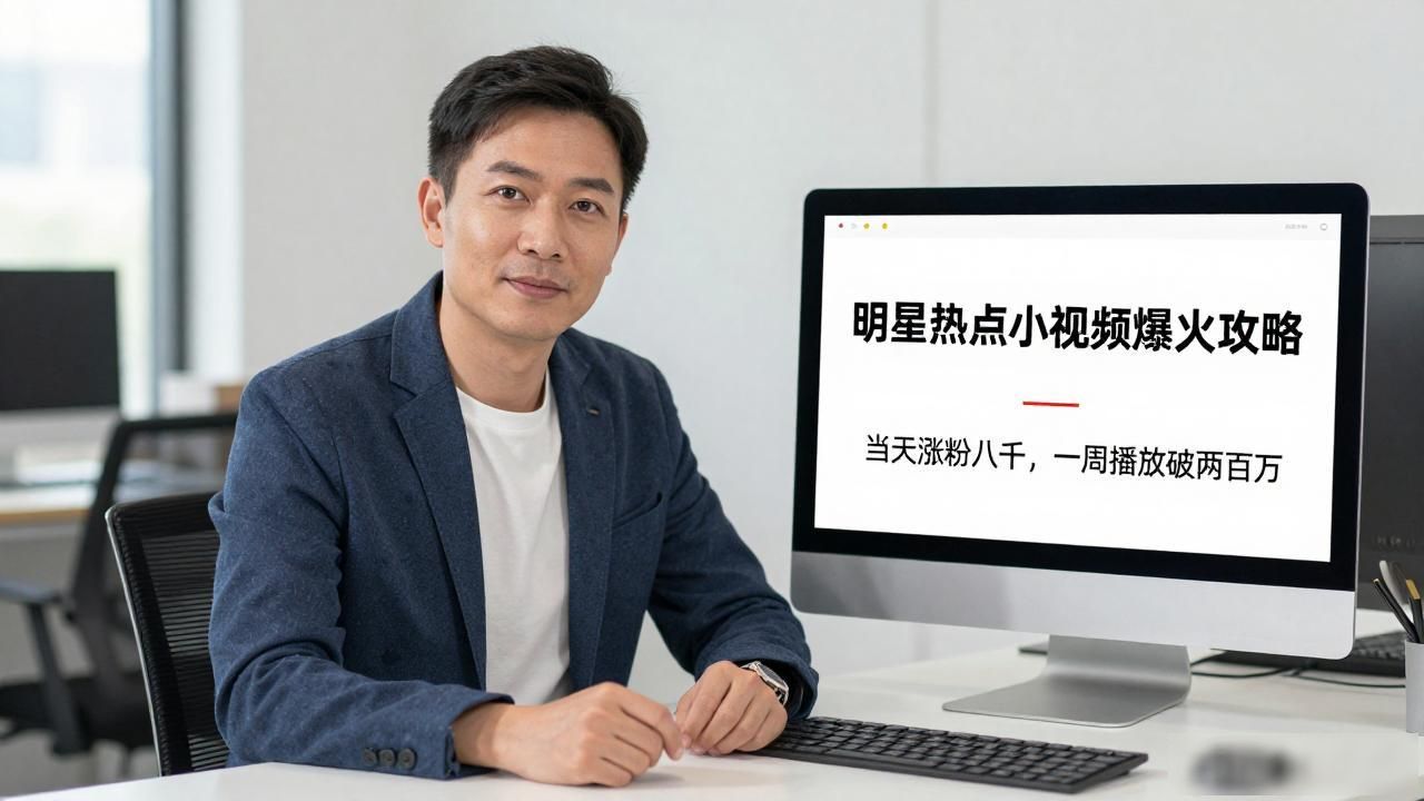 明星热点小视频怎么做才能爆？资深玩家教你从0到变现全攻略